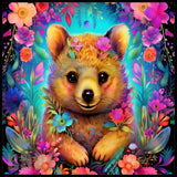 Floral Bear 2 20 OZ Sublimation Wrap