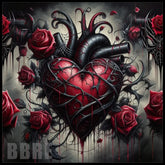 Gothic Heart 20 OZ Sublimation Wrap