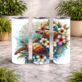 Turtle Paradise 3 20 OZ Wrap Mockup