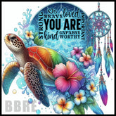 Turtle Dreamcatcher 2 20 OZ Sublimation Wrap