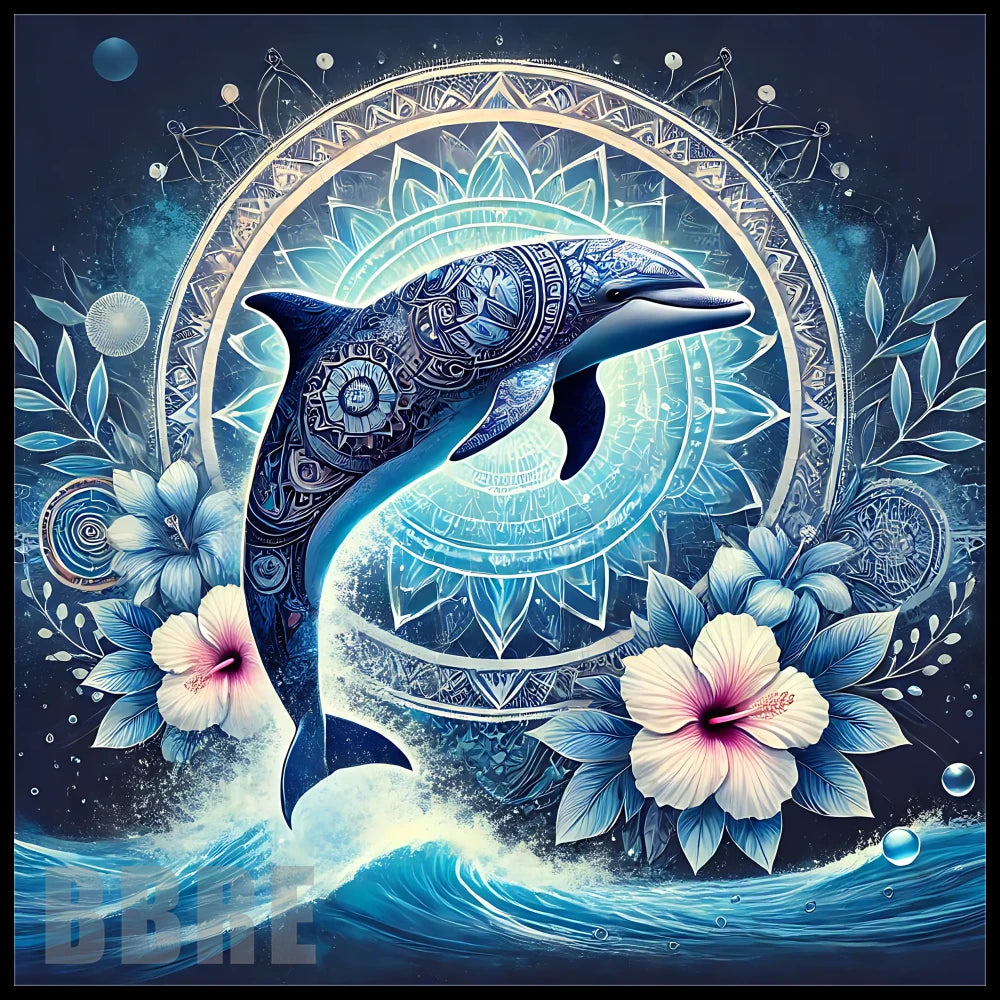 Dolphin Mandala 2 20 OZ Sublimation Wrap