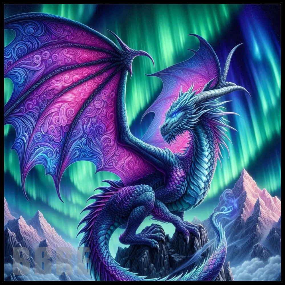 Aurora Dragon 20 OZ Sublimation Wrap