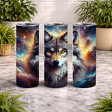 Cosmic Wolf 10 20 OZ Wrap Mockup