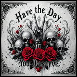 Skull Roses 2 20 OZ Sublimation Wrap