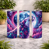 Cosmic Wolf 11 20 OZ Wrap Mockup