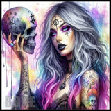 Gothic Skull 4 20 OZ Sublimation Wrap