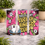 Lucky Bingo 20 OZ Wrap Mockup