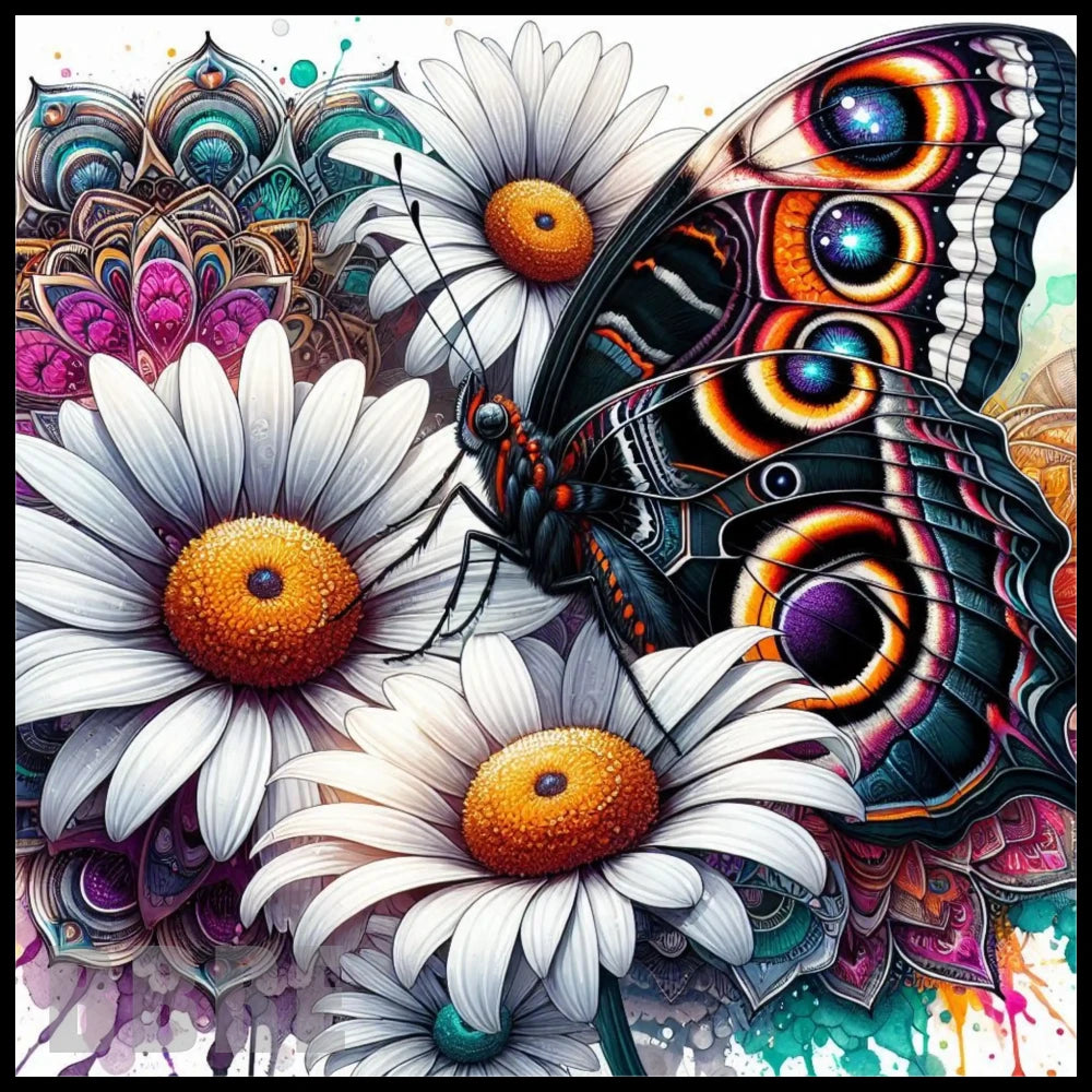 Butterfly Blooms 7 20 OZ Sublimation Wrap