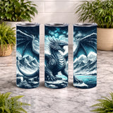 Frost Dragon 2 20 OZ Wrap Mockup