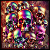 Rainbow Skull 20 OZ Sublimation Wrap