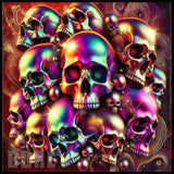 Rainbow Skull 20 OZ Sublimation Wrap