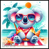 Koala Beach 20 OZ Sublimation Wrap
