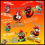 Funny Roosters 20 OZ Sublimation Wrap