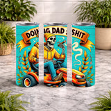Skeleton Lawn 20 OZ Wrap Mockup
