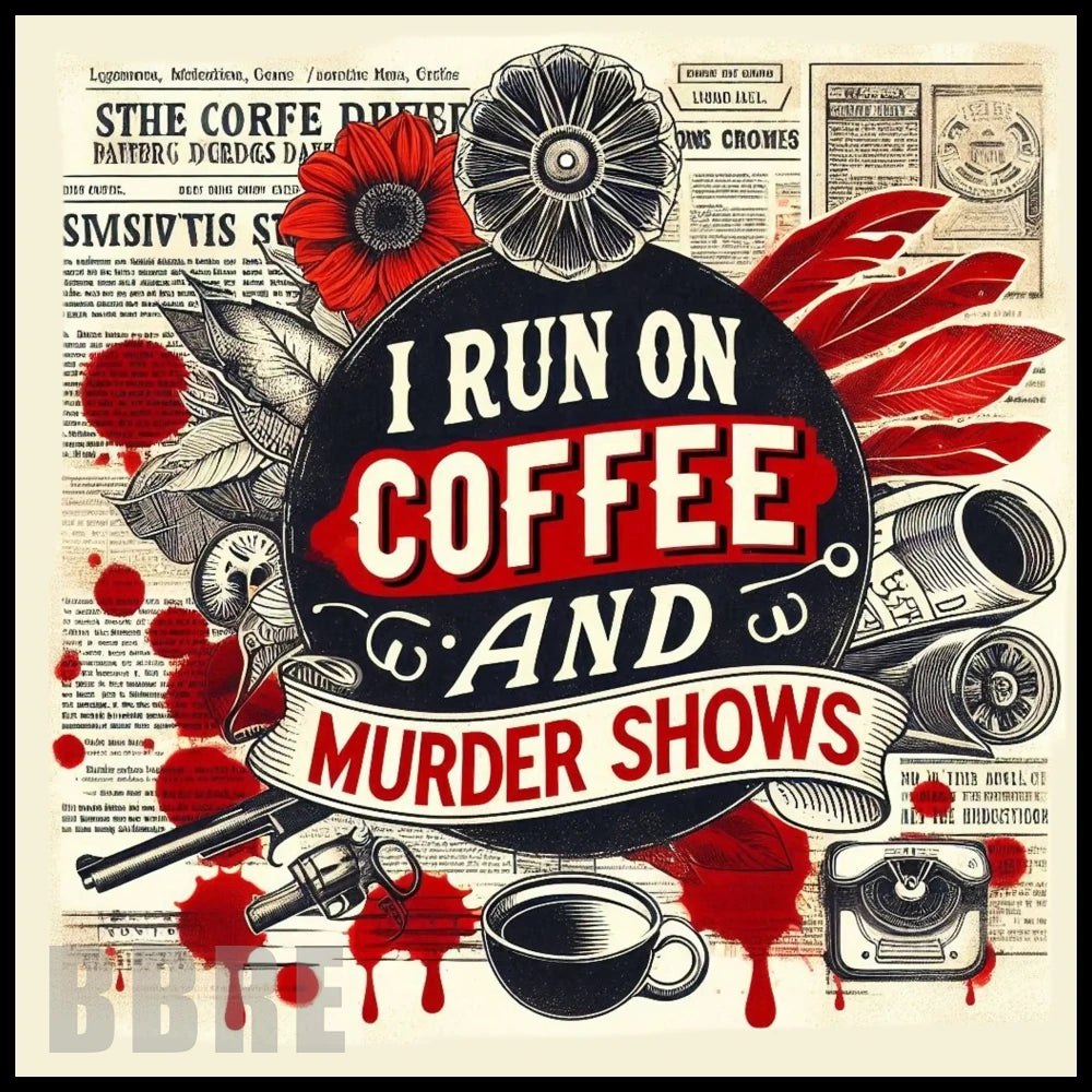 Coffee Murder 20 OZ Sublimation Wrap