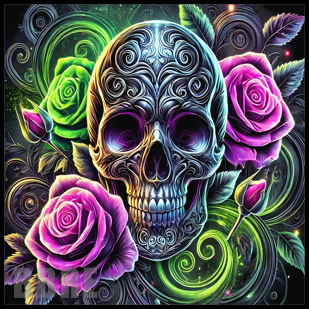 Gothic Rose 6 20 OZ Sublimation Wrap