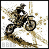 Motocross Rider 20 OZ Sublimation Wrap