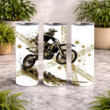 Motocross Rider 20 OZ Wrap Mockup