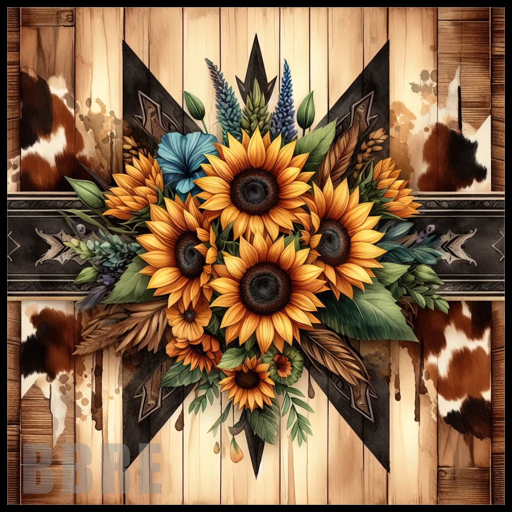 Sunflower Bouquet 20 OZ Sublimation Wrap