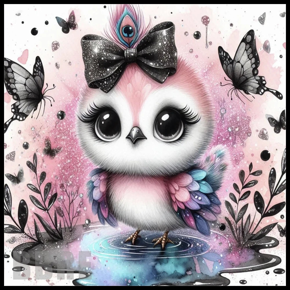 Cute Bird 20 OZ Sublimation Wrap