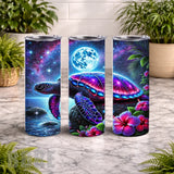 Galactic Turtle 3 20 OZ Wrap Mockup