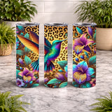 Hummingbird Paradise 4 20 OZ Wrap Mockup