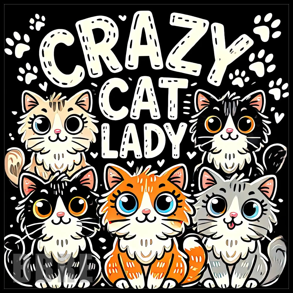 Crazy Cat 20 OZ Sublimation Wrap