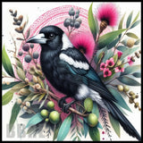 Floral Bird 2 20 OZ Sublimation Wrap
