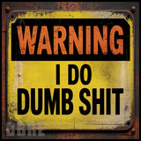 Warning Sign 2 20 OZ Sublimation Wrap