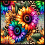 Vibrant Sunflowers 7 20 OZ Sublimation Wrap