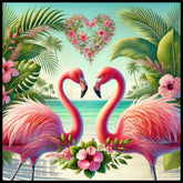 Tropical Flamingos 3 20 OZ Sublimation Wrap