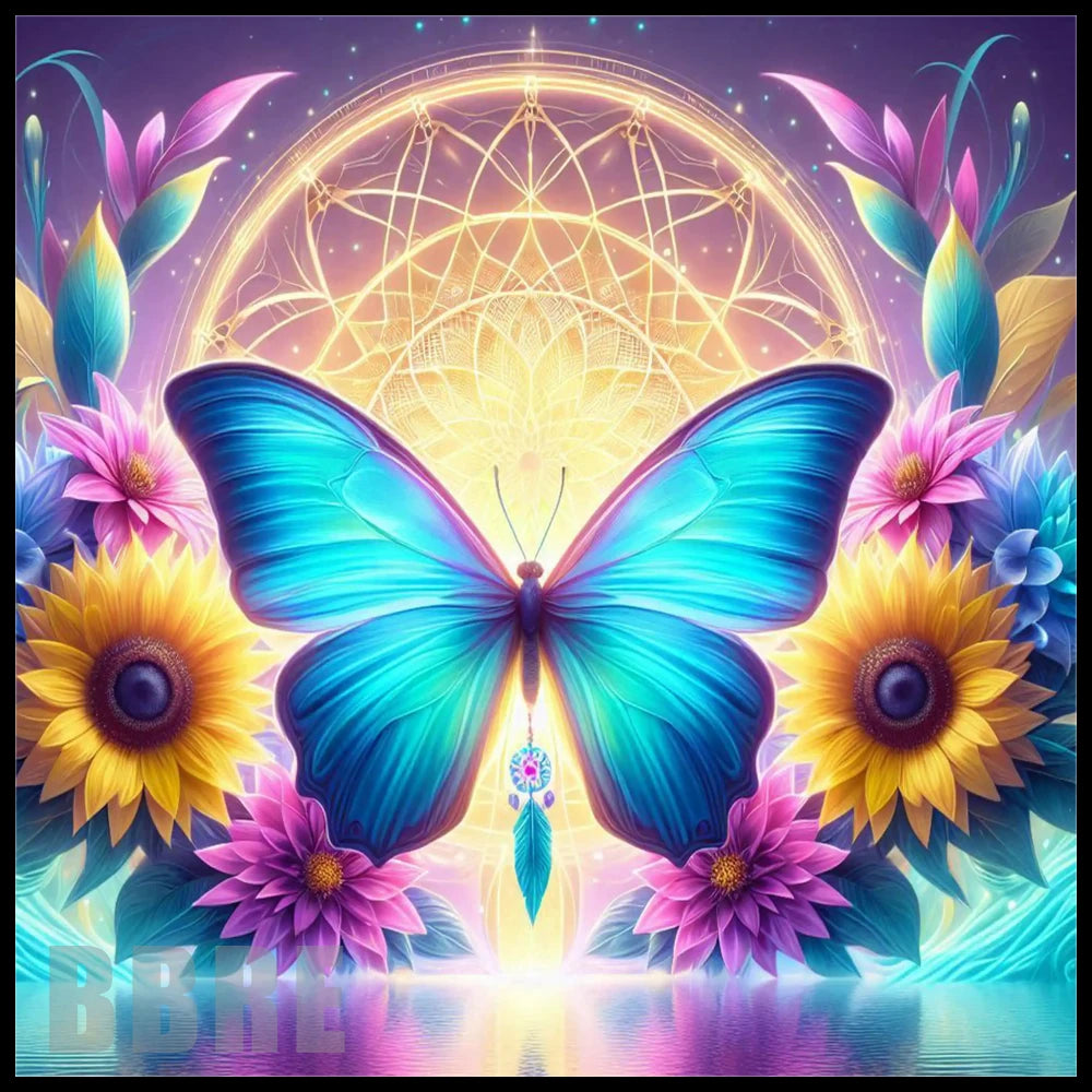 Butterfly Bloom 22 20 OZ Sublimation Wrap