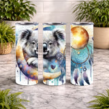 Dreamy Koala 20 OZ Wrap Mockup