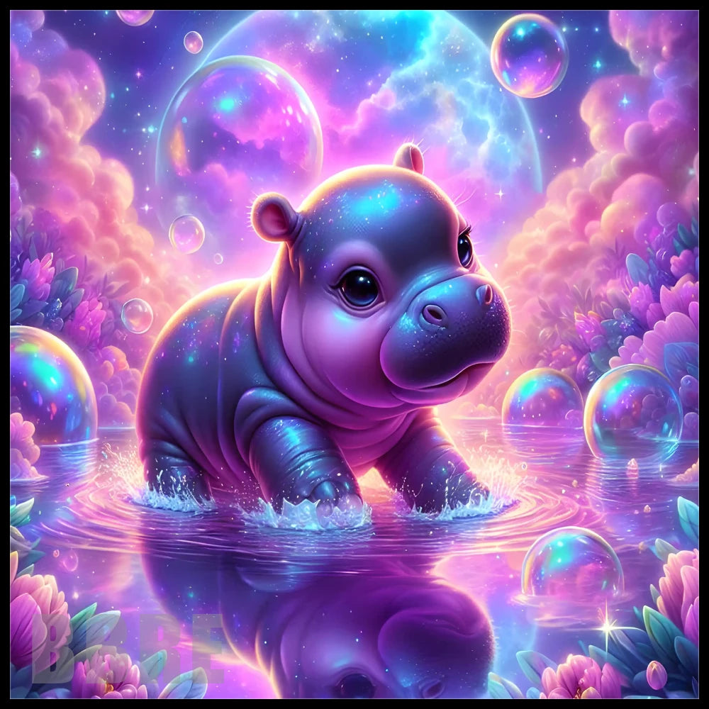 Hippo Fantasy 20 OZ Sublimation Wrap