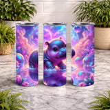 Hippo Fantasy 20 OZ Wrap Mockup
