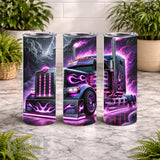 Neon Truck 2 20 OZ Wrap Mockup
