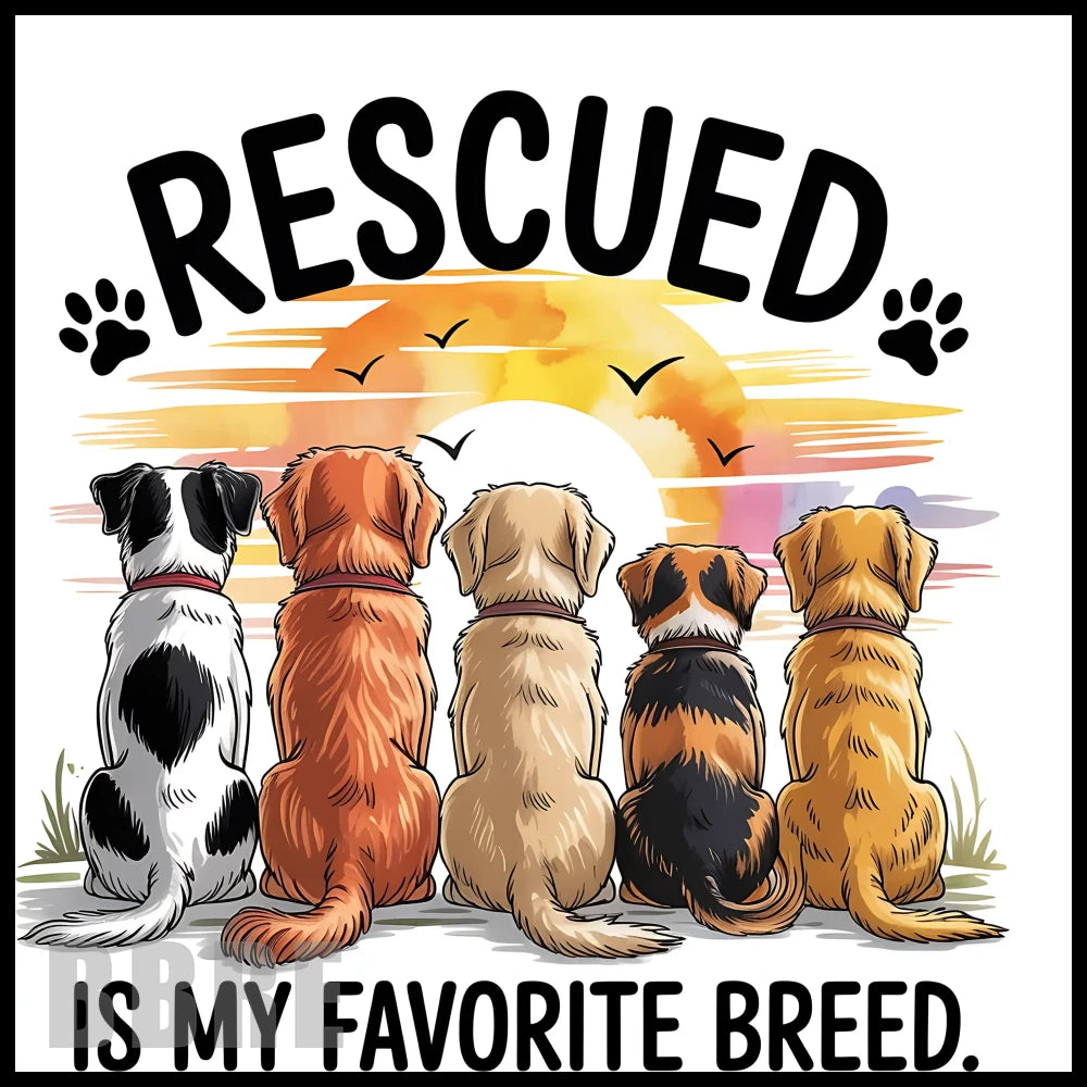Rescue Dogs 20 OZ Sublimation Wrap