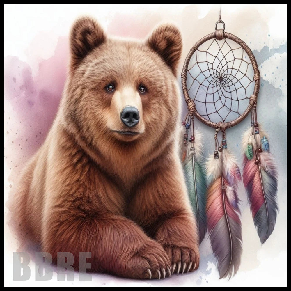 Dreamcatcher Bear 20 OZ Sublimation Wrap