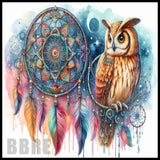 Dreamcatcher Owl 20 OZ Sublimation Wrap