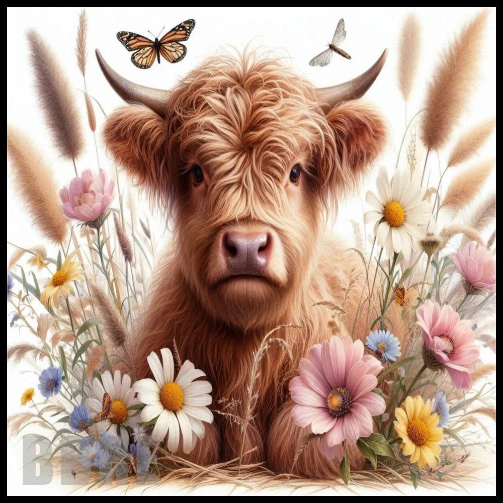 Fluffy Cow 20 OZ Sublimation Wrap
