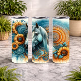 Majestic Horse 21 20 OZ Wrap Mockup