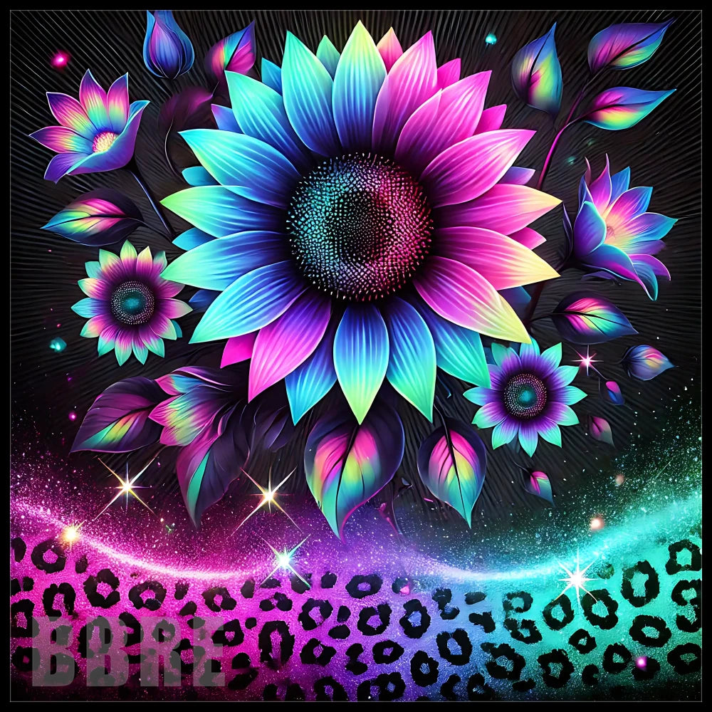 Floral Burst 25 20 OZ Sublimation Wrap