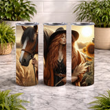 Equestrian Elegance 20 OZ Wrap Mockup