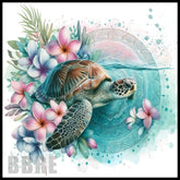 Tropical Turtle 26 20 OZ Sublimation Wrap