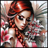Floral Beauty 4 20 OZ Sublimation Wrap