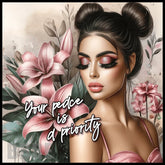 Floral Beauty 5 20 OZ Sublimation Wrap