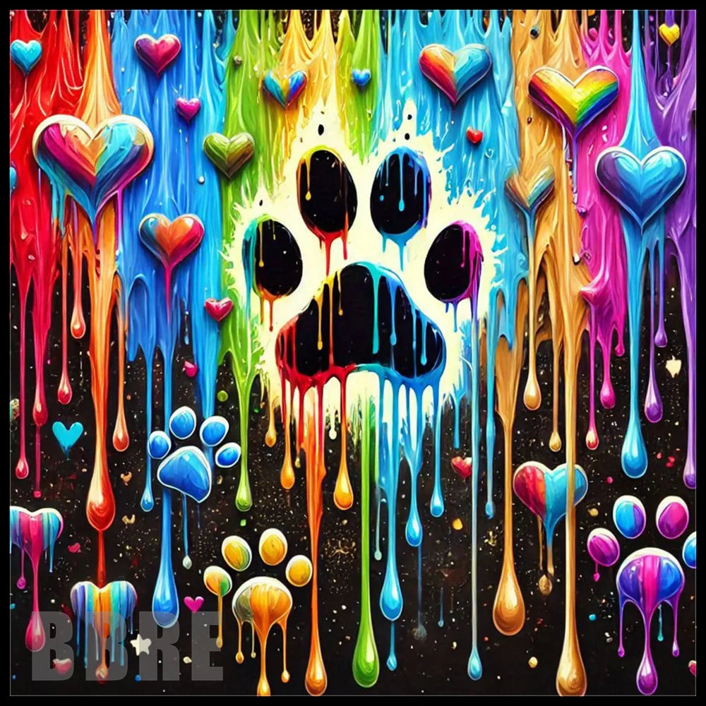 Colorful Paw Main Image,