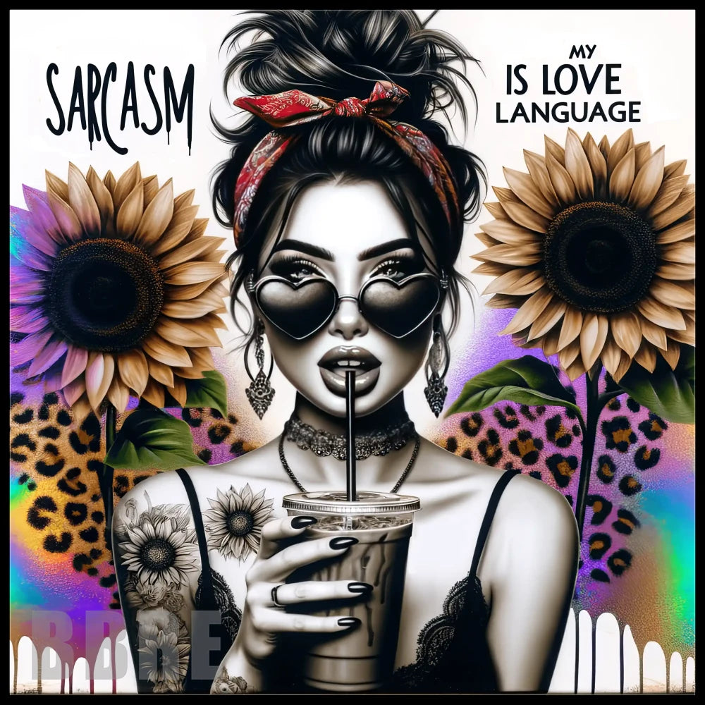 Sarcasm Sunflowers Main Image,
