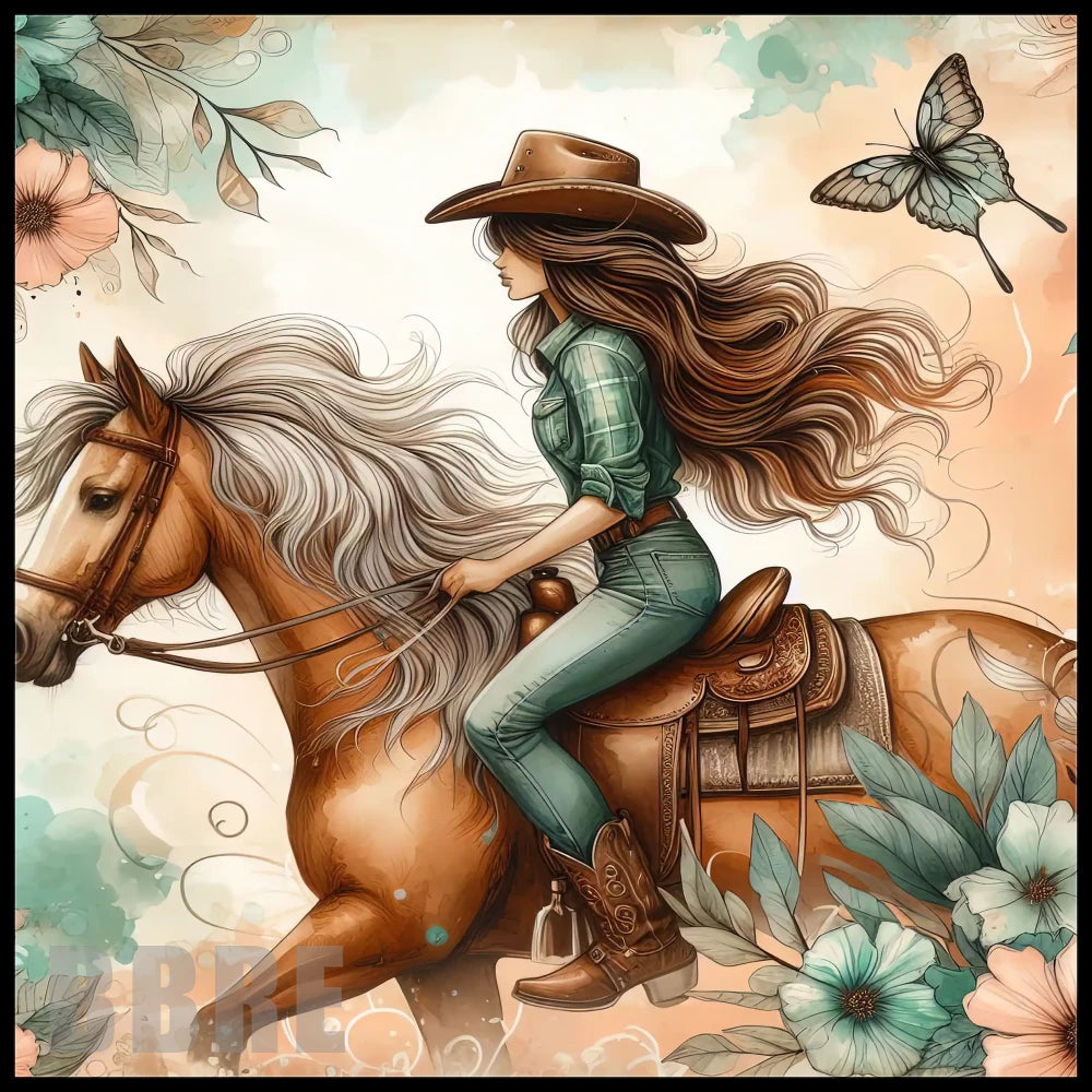 Cowgirl Horse 2 Main Image,