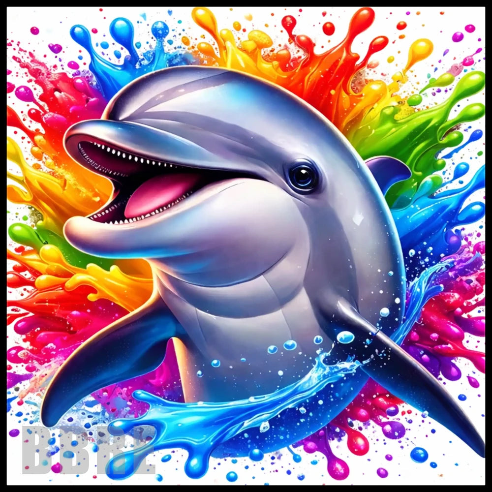 Colorful Dolphin Main Image,